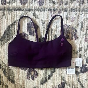 lululemon athletica Dark Purple Sports Bra